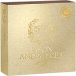 JASON AND MEDEA The Great Greek Mythology 2 Once Argent Monnaie 2000 Francs Cameroon 2024