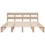 vidaXL Cadre de lit sans matelas 180x200 cm bois massif de pin