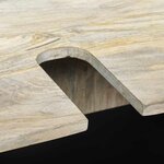 vidaXL Ensemble de mobilier de salle de bain 4 Pièces Marron noyer