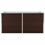 vidaXL Jardinière surélevée Marron 160x80x77 cm Acier galvanisé