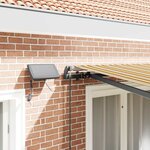 vidaXL Auvent Rétractable Multicolore 350 x 250 cm tissu
