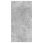 vidaXL Support de Plante 2 pièces Gris béton 30 x 30 x 60 cm