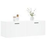 vidaXL Armoire murale blanc 100x36 5x35 cm bois d'ingénierie