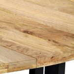 vidaXL Table de salle à manger 150x73 cm Bois de manguier solide