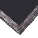 vidaXL Salon de jardin encastrable 11 Pièces avec coussins Rotin Marron