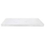 vidaXL Sur-matelas 90 x 200 cm Mousse de gel 7 cm