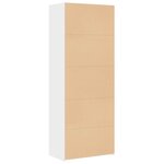 vidaXL Buffet haut blanc 70x42 5x185 cm bois d'ingénierie