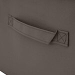 vidaXL Boîte de rangement 24 pc Tissu intissé 70 x 40 x 18 cm 50 4 L