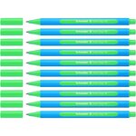 Stylo à bille Slider Edge Pointe Moyenne vert x 10 SCHNEIDER