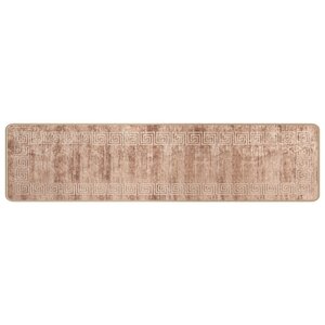 vidaXL Coureur de Tapis MARSA Blanc 50 x 450 cm Polyester et PVC