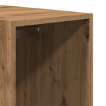 vidaXL Garde-robe chêne artisanal 30x50x200 cm bois d'ingénierie
