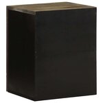 vidaXL Armoire de salle de bain murale 38x33x48cm bois massif manguier