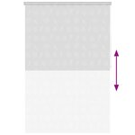 vidaXL Store roulant de douche 160x240 cm Étoile de mer