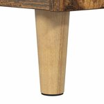 vidaXL Maison pour chat Chêne fumé 42 5 x 40 x 53 cm Bois d'ingénierie