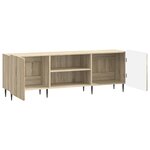 vidaXL Meuble TV Chêne Sonoma 150 x 31 x 52 cm Bois d'ingénierie