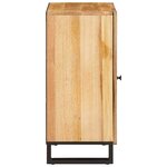 vidaXL Buffet avec porte Marron 40 x 33 x 75 cm Bois de mangue massif