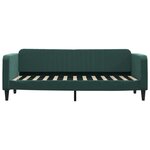 vidaXL Lit de jour avec gigogne et tiroirs sans matelas 80x200 cm
