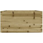 vidaXL Jardinière 90x90x49 5 cm bois de pin imprégné