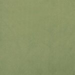 vidaXL Tabouret rond Vert moutarde Velours