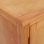 vidaXL Armoire avec stockage Marron 78 x 50 x 70 cm Bois d'ingénierie