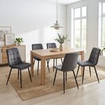 Table à manger Extensible 135x86 cm