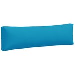 vidaXL Coussins de palette lot de 2 bleu clair tissu