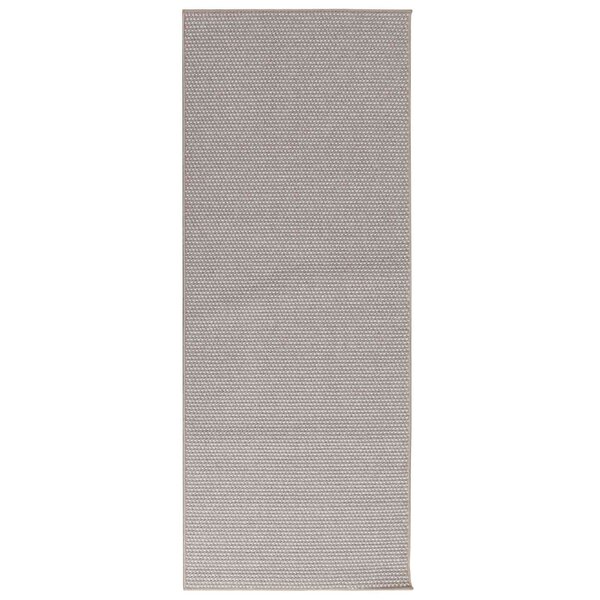 vidaXL Tapis de surface HUARTE Crème et Taupe 150 x 80 cm Polyester