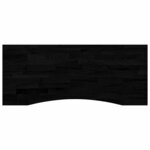 vidaXL Bureau Blanc et marron foncé 120 x 60 cm Bois de chêne massif