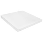 vidaXL Matelas 180 x 200 cm 7 zones Mousse PU 10 cm H2 H3