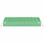 vidaXL Serre avec cadre en acier vert 60 m² 10x6x2 85 m