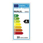 Lampe de bureau fluo MAULoffice Argent MAUL