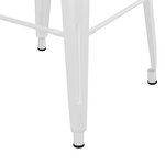 vidaXL Ensemble de bar 7 Pièces Blanc