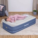 Bestway Matelas pneumatique Tritech 1 place 191x97x46 cm Bleu et gris