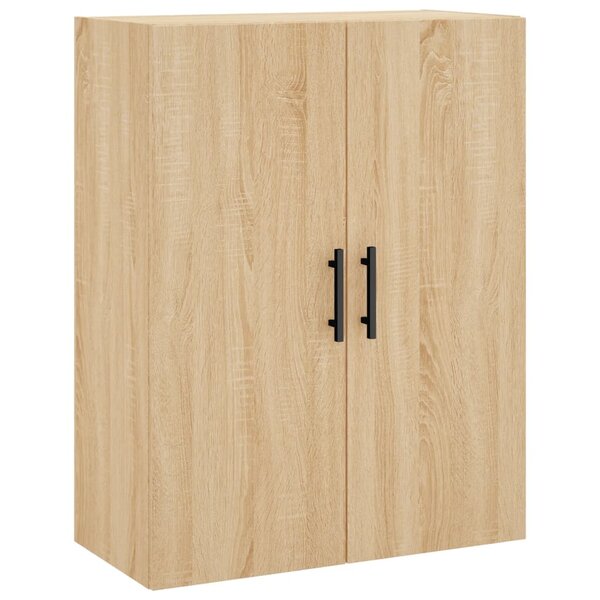 vidaXL Armoire murale chêne sonoma 69 5x34x90 cm