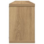 vidaXL Étagères cube murales 4 Pièces chêne artisanal 60x15x23 cm
