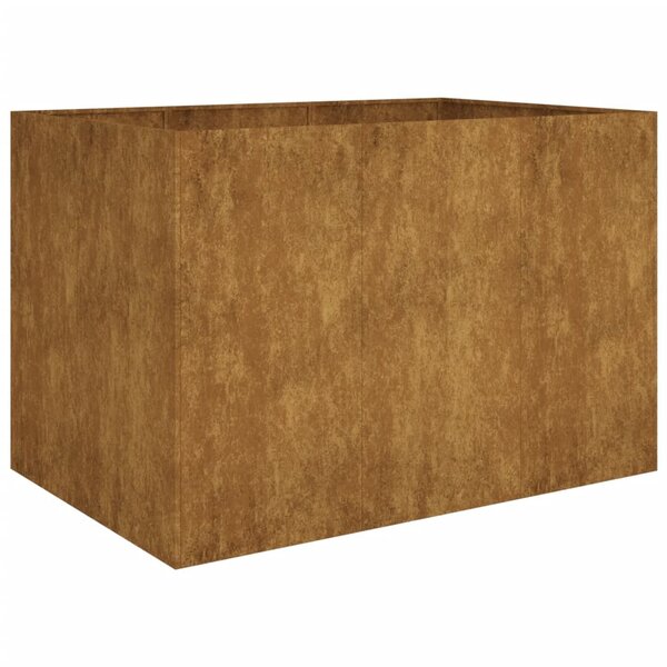 vidaXL Lit surélevé de jardin 120x80x80 cm acier corten
