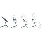 Chaise haute évolutive et réglable Lemo 2 - Stone Blue