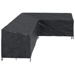vidaXL Housse pour mobilier d'extérieur 286 x 222 x 80 cm Tissu 600D