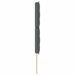 vidaXL Tête de lit LED avec bandes LED Gris foncé 180 cm tissu