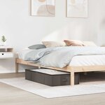 vidaXL Boîte de rangement avec fenêtre transparente 6 pc Tissu intissé