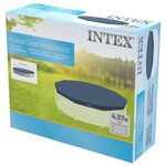 Intex Couverture de piscine ronde 457 cm 28032