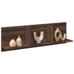 vidaXL Armoire murale 100x16 5x30 cm chêne marron bois d'ingénierie