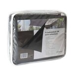 Livin'outdoor Tissu d'ombrage Como Polyester triangulaire 5x5 m Gris