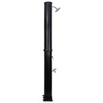 vidaXL Douche solaire d'extérieur avec pomme de douche et robinet 40 L