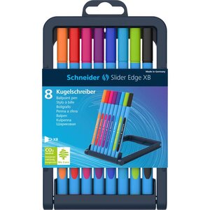 Stylo à bille Slider Edge XB colours Box 8 pièces SCHNEIDER
