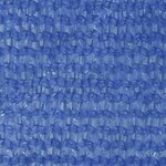 vidaXL Voile d'ombrage 160 g/m² rectangulaire bleu 4x7 m PEHD