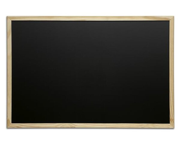 Tableau pour craie cadre bois 30 x 40 cm Bois MAUL