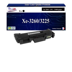 T3AZUR -Toner compatible avec Xerox 3260 (106R02777) pour Xerox Phaser 3052  3260  3260Vdni  WorkCentre 3215  3225  3225Vdni