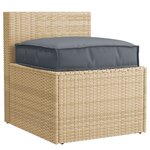 vidaXL Coussin pour assise de palette Anthracite 60 x 60 x 12 cm