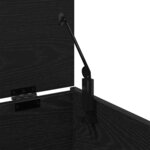 vidaXL Boîte de Rangement Chêne noir 84 x 42 x 46 cm Bois d'ingénierie
